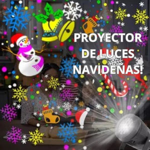 PROYECTOR DE LUCES NAVIDEÑAS 🌞☄️💥