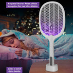 Raqueta Mata Mosquitos Eléctrico Recargable UV