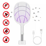 Raqueta Mata Mosquitos Eléctrico Recargable UV